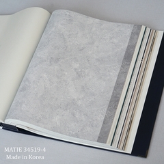Giấy dán tường xi măng khách Hàn Quốc Matie 34519