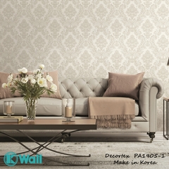 Giấy dán tường hoa phòng khách Hàn Quốc Decortex PA1905