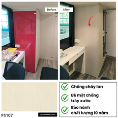 Phim dán nội thất cao cấp nhập khẩu Hàn Quốc PS107