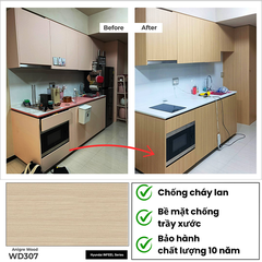 Phim dán nội thất cao cấp nhập khẩu Hàn Quốc WD307