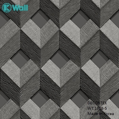 Giấy dán tường họa tiết 3D Hàn Quốc Decortex WT1808