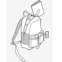 Balo thời trang đi học Burton Youth Gromlet