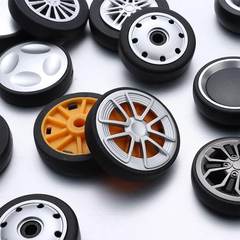 Bánh xe vali loại kép SCBXK4