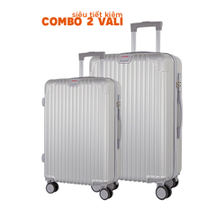 Combo bộ 2 vali kéo Bamozo 8801C cao cấp (20+24)