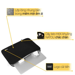 Túi chống sốc laptop macbook Natoli T7