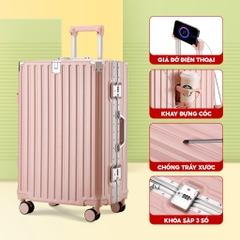 Vali kéo khung nhôm Bamozo 9066 cao cấp