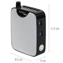 Loa trợ giảng SHIDU không dây P.O 17 UHF