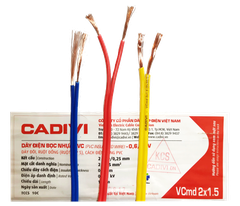 dây điện 2x 0,75