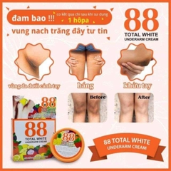 Kem Trị Thâm Nách 88 Total White Underarm Cream Thái Lan 35g