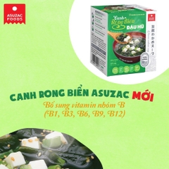 Canh Rong Biển Miso Asuzac Dinh Dưỡng Cao, Chay Mặn Đều Dùng Được