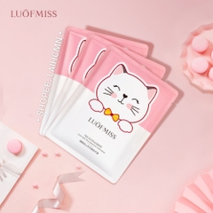 Mặt Nạ Dưỡng Da Tay Mèo Chiết Xuất Sữa Dê Luôfmiss Dưỡng Ẩm, Giảm Nứt Nẻ Tay