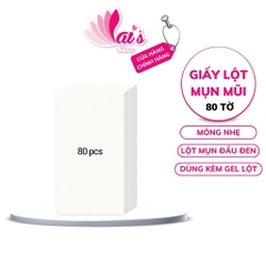 Giấy Lột Mụn Đầu Đen, Mụn Cám Lanbena Dùng Kèm Gel Lột Mụn Lanbena 80 Miếng / 120 Miếng