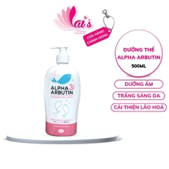 Sữa Dưỡng Thể Trắng Da Alpha Arbutin Collagen Lotion Precious Skin Thái Lan 500ml