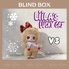 Blind Box Liila's Lucky Cat V3 Hộp Mù Ngẫu Nhiên Búp Bê Mô Hình Móc Khoá Động Vật Quà Tặng Trang Trí