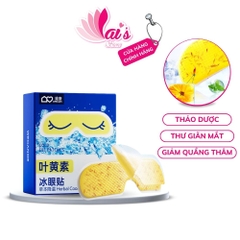 Mặt Nạ Mắt Lạnh Lutein Hydrogel WECAN / Miếng Dán Mắt Thảo Dược Mát Lạnh