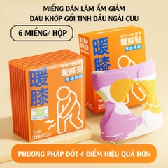 Miếng Dán Đầu Gối WECAN Tự Sưởi Ấm Giảm Đau Khớp Gối, Làm Nóng Bằng Thảo Dược