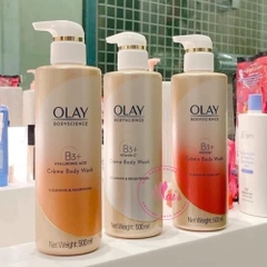 Sữa Tắm Olay B3 Thái Lan Vitamin C / Peptide / Hyaluronic Axid 500ml