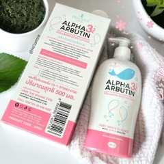 Sữa Dưỡng Thể Trắng Da Alpha Arbutin Collagen Lotion Precious Skin Thái Lan 500ml
