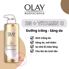 Sữa Tắm Olay B3 Thái Lan Vitamin C / Peptide / Hyaluronic Axid 500ml