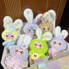 Baby Three Bunny Macaron Blindbox Hộp Mù Ngẫu Nhiên Búp Bê Mô Hình Đồ Chơi Trang Trí Quà Tặng