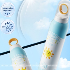 Xịt Chống Nắng Toàn Thân Shi Liluo SPF50+ PA+++ 150ml Bảo Vệ Da Chống Tia UV