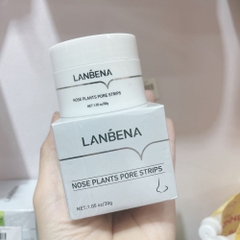 Mặt Nạ Lột Mụn LANBENA 30g Tặng 60 Giấy Lột Mụn Loại Bỏ Mụn Đầu Đen Hiệu Quả