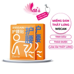 Miếng Dán Thắt Lưng WECAN Tinh Dầu Ngải Cứu Làm Ấm, Giảm Đau Thắt Lưng, Bụng, Cổ Vay Gáy