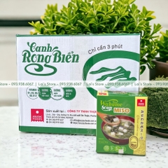 Canh Rong Biển Miso Asuzac Dinh Dưỡng Cao, Chay Mặn Đều Dùng Được
