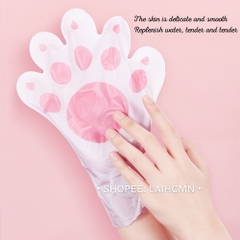 Mặt Nạ Dưỡng Da Tay Mèo Chiết Xuất Sữa Dê Luôfmiss Dưỡng Ẩm, Giảm Nứt Nẻ Tay