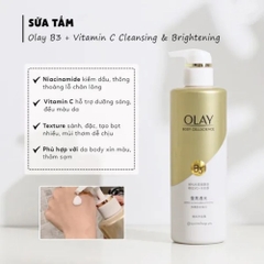 Sữa Tắm Trắng Da Olay Body Cellscience B3+ 500g - Nội Địa Trung