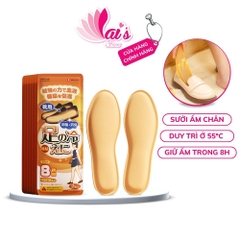 Miếng Lót Giày Giữ Nhiệt Giữ Ấm Bàn Chân WECAN Công Nghệ Nhật Bản Khử Mùi Hôi, Tự Sưởi Ấm