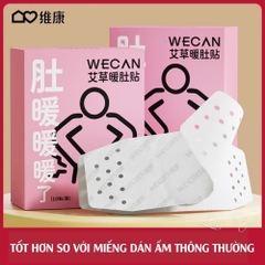 Miếng Dán Ấm Bụng Tinh Dầu Ngải Cứu WECAN Làm Ấm Cơ Thể, Giảm Đau Bụng Kinh