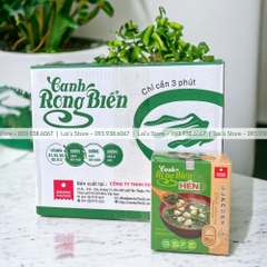 Canh Rong Biển Hến Asuzac Dinh Dưỡng Cao - Asuzac Wakame Soup