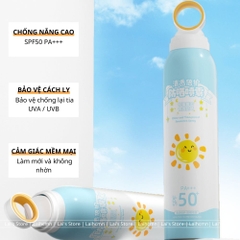 Xịt Chống Nắng Toàn Thân Shi Liluo SPF50+ PA+++ 150ml Bảo Vệ Da Chống Tia UV