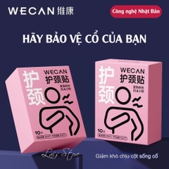 Miếng Dán Cổ Vai Gáy Tinh Dầu Ngải Cứu WECAN Giảm Đau Cổ Vai Gáy, Làm Ấm Cổ Chiết Xuất Thảo Dược Thiên Nhiên