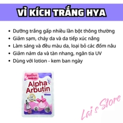 Vỉ Kích Trắng Alpha Arbutin 3 Plus