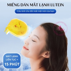 Mặt Nạ Mắt Lạnh Lutein Hydrogel WECAN / Miếng Dán Mắt Thảo Dược Mát Lạnh