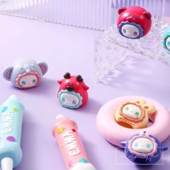 Blind box Bàn Chải Đánh Răng EMMA RUA RUA ZOO Hộp Mù Ngẫu Nhiên Kiểu Dáng Đáng Yêu Cho Bé Và Mẹ