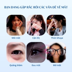 Mặt Nạ Mắt Lạnh Lutein Hydrogel WECAN / Miếng Dán Mắt Thảo Dược Mát Lạnh
