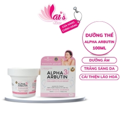 Kem Dưỡng Trắng Da Body Alpha Arbutin 3 Plus Collagen Cream Thái Lan 100ml