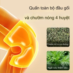 Miếng Dán Đầu Gối WECAN Tự Sưởi Ấm Giảm Đau Khớp Gối, Làm Nóng Bằng Thảo Dược