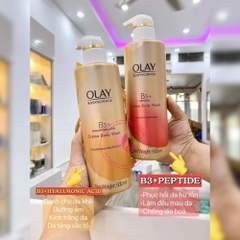 Sữa Tắm Olay B3 Thái Lan Vitamin C / Peptide / Hyaluronic Axid 500ml