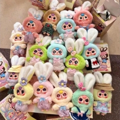 Baby Three Bunny Macaron Blindbox Hộp Mù Ngẫu Nhiên Búp Bê Mô Hình Đồ Chơi Trang Trí Quà Tặng