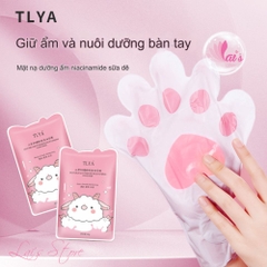 Mặt Nạ Ủ Tay Chân Sữa Dê Niacinamide TLYA Dưỡng Ẩm Mềm Mịn, Sáng Da, Giảm Nứt Tay Chân