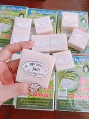 Xà Phòng Cám Gạo Trắng Da Jam Rice Milk Soap Thái Lan 60g