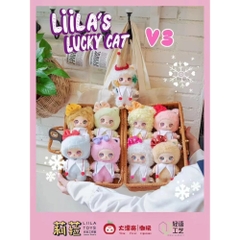 Blind Box Liila's Lucky Cat V3 Hộp Mù Ngẫu Nhiên Búp Bê Mô Hình Móc Khoá Động Vật Quà Tặng Trang Trí