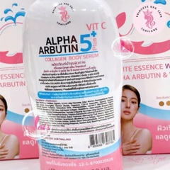 Sữa Dưỡng Thể Trắng Da Alpha Arbutin & Vit C 5 Plus+ Princess Bkk Skin 500ml Thái Lan