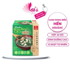 Canh Rong Biển Hến Asuzac Dinh Dưỡng Cao - Asuzac Wakame Soup