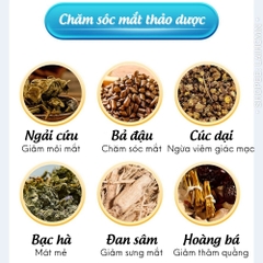 Miếng Dán Mắt Thảo Dược WECAN Eyes Care Health Care Pad Mát Lạnh Thư Giãn Mắt, Giảm Mỏi Mắt