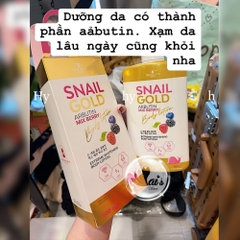 Sữa Dưỡng Thể Trắng Da Snail Gold Arbutin Mix Berry Body Lotion Precious Skin Thailand 500ml